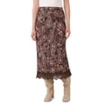 thumbnail image 1 of Edited by Maren Morris Women's Maxi Slip Skirt, 1 of 11