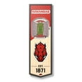 thumbnail image 1 of YouTheFan Arkansas Razorbacks 6"x19" 3D Stadium View Banner, 1 of 6