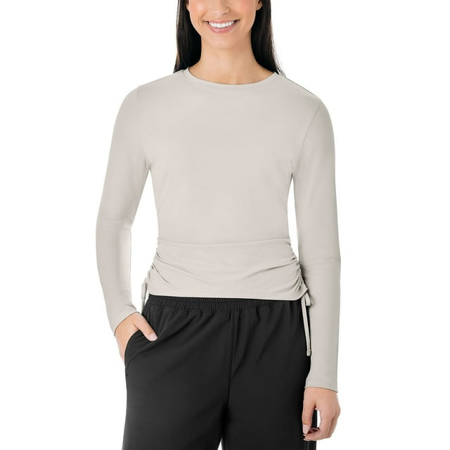 Member's Mark Women's Ruched Long Sleeve Top
