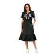 thumbnail image 5 of French Connection Women's Embroidered Midi Dress, 5 of 8