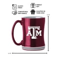 thumbnail image 3 of Logo Brands Texas A&M Aggies 14oz Relief Mug Set, 3 of 5