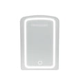 thumbnail image 10 of Frigidaire Skincare Cooler with Lighted Mirror Make-Up Door, White, 10 of 12