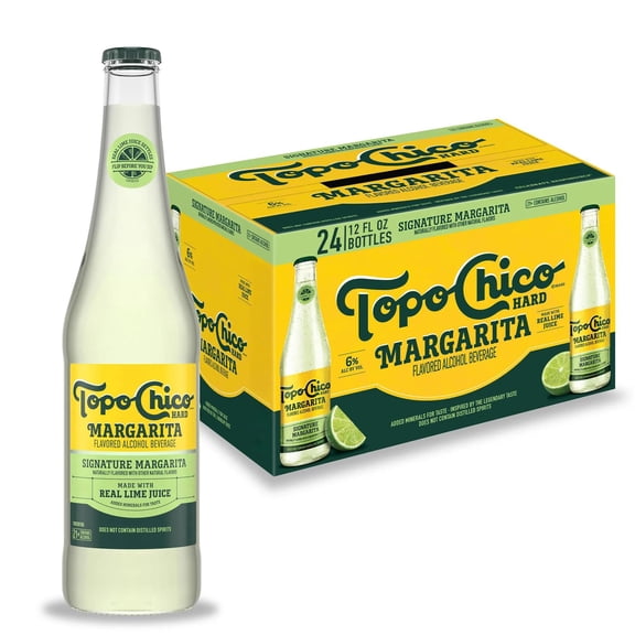 Topo Chico Hard Margarita, 12 fl. oz. bottle, 24 pk.