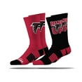 thumbnail image 1 of Atlanta Falcons Adult 2-Pack Crew Socks, 1 of 3