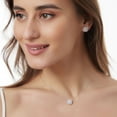 thumbnail image 8 of 1.20 CT. T.W. Cushion Shape Diamond Pendant and Earring Set in 14K Gold, 8 of 8