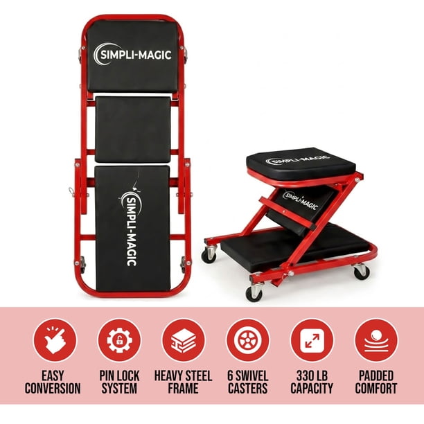 Simpli-Magic Multi Purpose Foldable 2-in-1 Rolling Garage