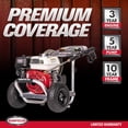 thumbnail image 9 of Simpson 3600 PSI at 2.5 GPM HONDA® GX200 with AAA® Triplex Plunger Pump Cold Water Professional Gas Pressure Washer, 9 of 16