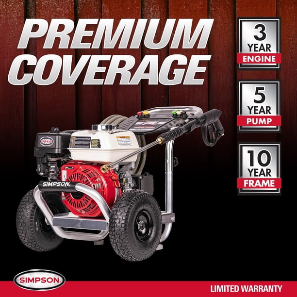 Aluminum ALH3425(-S) 49-State 3600 PSI at 2.5 GPM HONDA® GX200