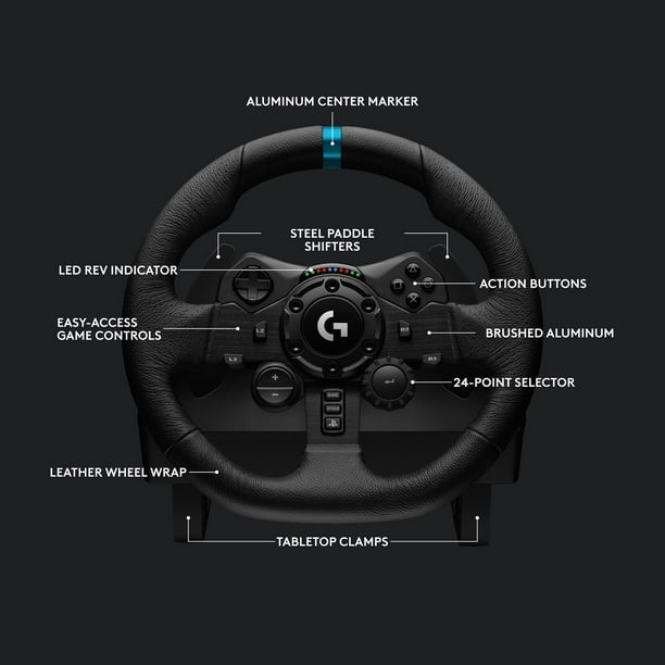 Logitech G923 SE Racing Wheel + Accessories Combo for PlayStation