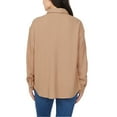 thumbnail image 2 of Buffalo Women's Waffle Button-Down Top, 2 of 9