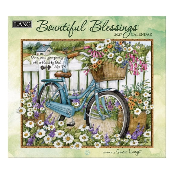 2027 Bountiful Blessings Wall Calendar by Susan Winget