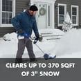 thumbnail image 8 of Snow Joe 24V-SS11-CVR 24-Volt Cordless Snow Shovel with Bonus Cover, 8 of 12
