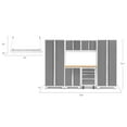 thumbnail image 4 of NewAge Products Bold Series 8 Piece Cabinet Set, 108" W x 18" D x 76.75" H, 4 of 9