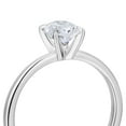 thumbnail image 4 of Oval Cut Solitaire Diamond Ring in 18K Gold, 4 of 7