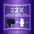 thumbnail image 4 of Always Discreet Adult Incontinence Overnight Underwear, Choose Size, 4 of 10