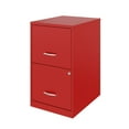thumbnail image 4 of Hirsh 18" Deep 2 Drawer Letter Width Vertical File Cabinet, Choose Color, 4 of 17