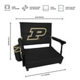 thumbnail image 3 of Logo Brands Purdue Boilermakers Premium Stadium Seat, 3 of 6