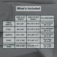 thumbnail image 7 of Member's Mark Performance 500-Thread-Count Solid Sheet Set, Assorted Sizes, 7 of 7