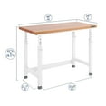 thumbnail image 12 of Seville Classics UltraHD 5-Piece Storage Cabinet System with Height Adjustable Workbench, 9' Wide, 12 of 16
