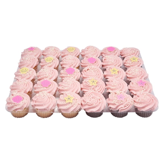 Pink Whales Cupcakes, 30 ct.