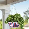 thumbnail image 2 of Member's Mark 14'' Americana Hanging Flower Pot with Stainless Steel Chain, 2 of 3