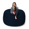 thumbnail image 2 of Comfy Sacks 5' Memory Foam Bean Bag Chair, Assorted Colors, 2 of 4