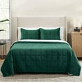 thumbnail interactive-video image 1 of Member's Mark 3-Piece Velvet Box Quilt Set, Assorted Sizes, 1 of 6