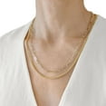 thumbnail image 5 of Diamond Cut Franco Chain Necklace in 14K Gold, 5 of 6