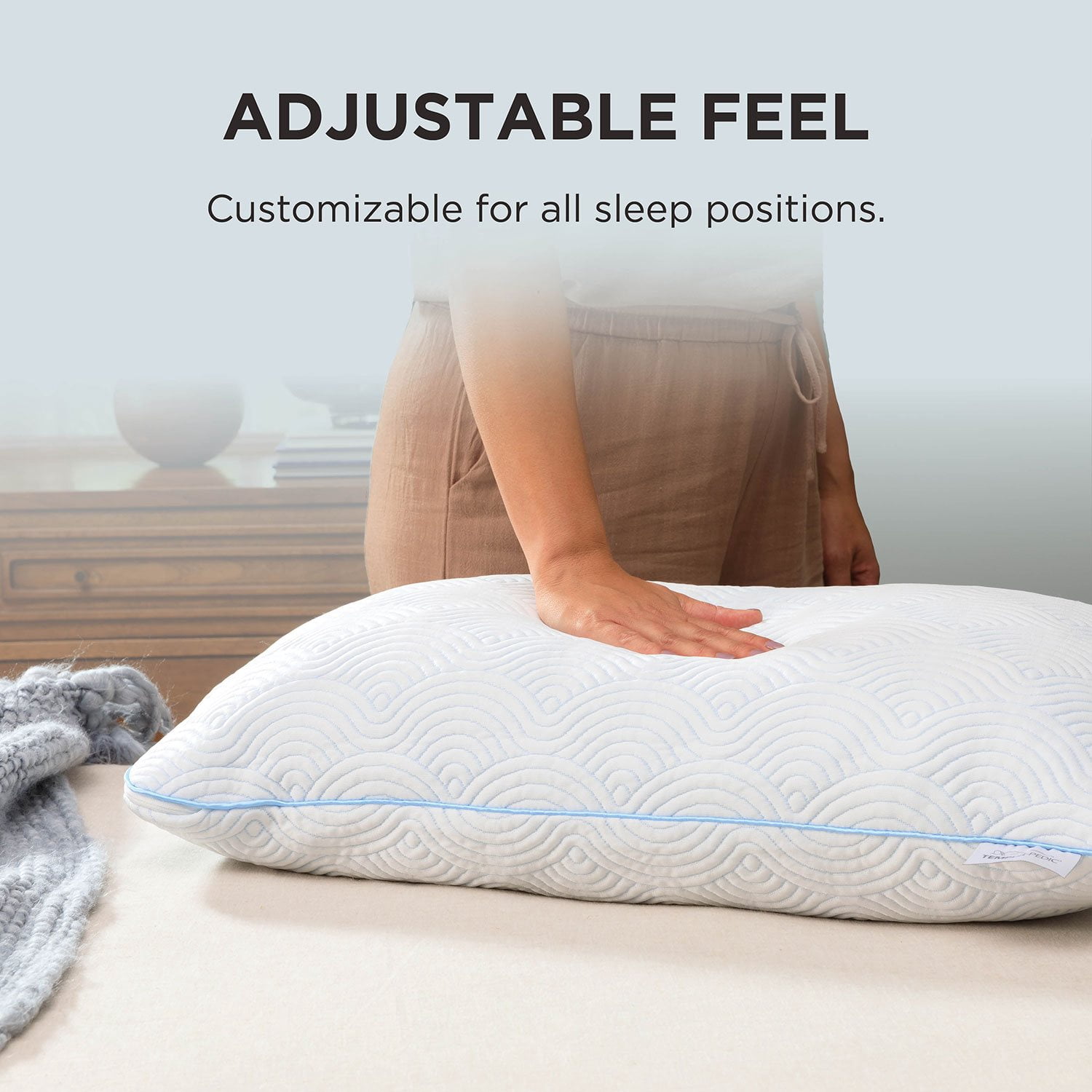 Tempur-Pedic TEMPUR-Cloud® Adjustable + Cooling Pillow - Queen