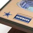 thumbnail image 4 of YouTheFan Dallas Cowboys Lighted Stadium End Table, 4 of 5