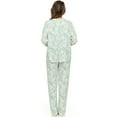 thumbnail image 5 of Flora Nikrooz 2-Piece Long Sleeve Henley Pajama Set, 5 of 10