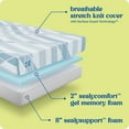 thumbnail image 2 of Sealy Dreamlife 10" Medium Memory Foam Mattress, 2 of 9