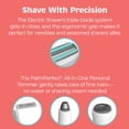 thumbnail image 8 of Palmperfect Electric Shaver and Trimmer 9-Piece Grooming Set, 8 of 9