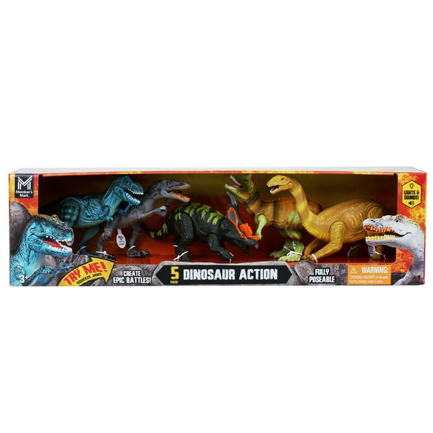 Member's Mark Lights & Sounds Dinosaurs, 5 pk. - Samsclub.com