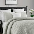 thumbnail image 3 of Swift Home Oversized Crinkle Enzyme Wash Quilted Coverlet, Assorted Sizes, 3 of 6