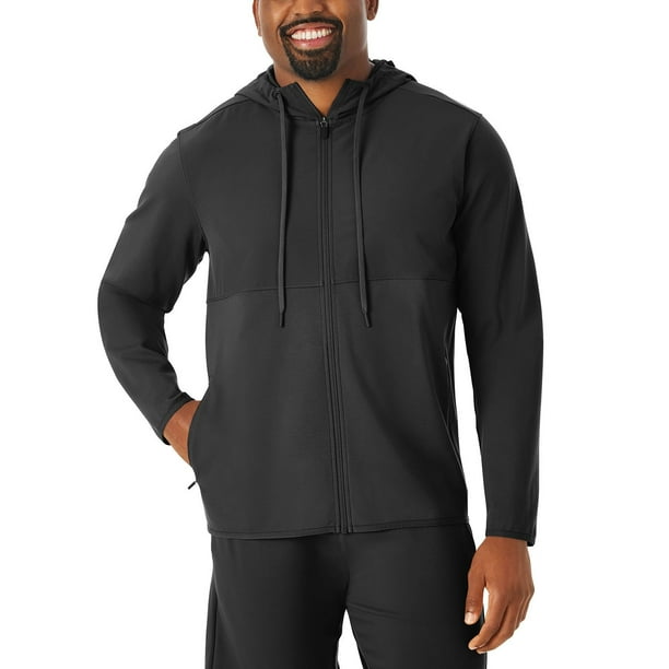Member's Mark Men's Mixed Media Luxe Full Zip Hoodie - Samsclub.com