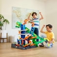 thumbnail image 2 of Hot Wheels City Ultimate T-Rex Garage with 2 Toy Cars & Storage for 50+, 2 of 6