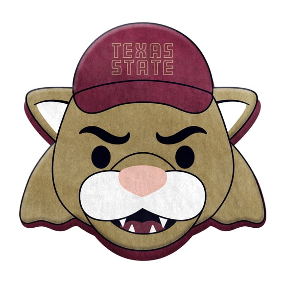 Logo Brands Texas State Bobcats Puff Pillow