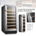 thumbnail image 12 of Lanbo 15 Inch Wine Cooler Fridge, 12 of 15