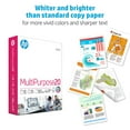 thumbnail image 3 of HP Multipurpose Copy Paper, 8.5 x 11”, 96 Bright, 20 lbs., 5 Reams (2,500 sheets), 3 of 8