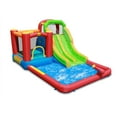 thumbnail image 12 of Happy Hop Inflatable Double Slide Water Fun Park with Bouncy Castle, 12 of 14