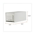 thumbnail image 5 of Universal® Heavy-Duty Storage Box Drawer, Letter, 14" x 25 1/2" x 11 1/2", White, 6/Carton, 5 of 7