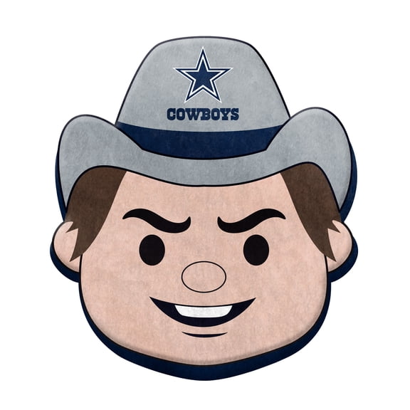 Logo Brands Dallas Cowboys Puff Pillow