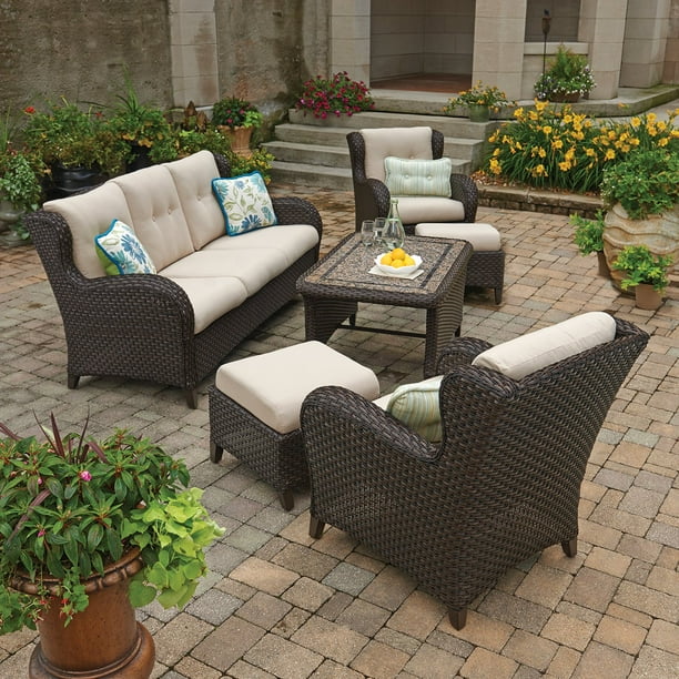 Member's Mark Heritage 6-Piece Deep Seating Set with Premium