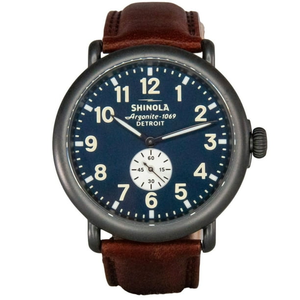 Shinola Runwell Quartz Leather Watch, 47mm - Samsclub.com