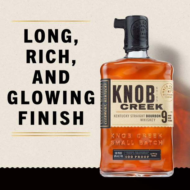 Knob Creek Kentucky Straight Bourbon Whiskey 750 ml - Samsclub.com