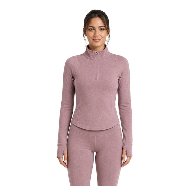Outdoor Voices Women's CloudKnit Quarter-Zip Pullover