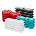 thumbnail image 1 of GoodCook Meal Prep 120-Piece Portion Control Containers, One-Year Supply, 1 of 22