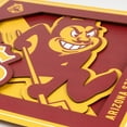thumbnail image 4 of YouTheFan NCAA 3D Logo Series Wall Art - 12x12, 4 of 5