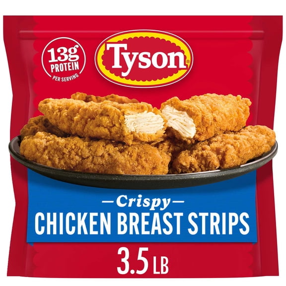 Tyson Crispy Chicken Breast Strips, Frozen, 3.5 lbs.